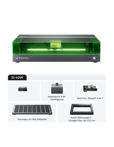 xTool S1 Deluxe Pack - 40W